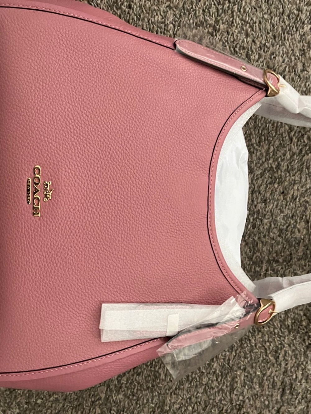 NWT COACH Outlet Erin shoulder Bag Peony - Picture 2 of 6